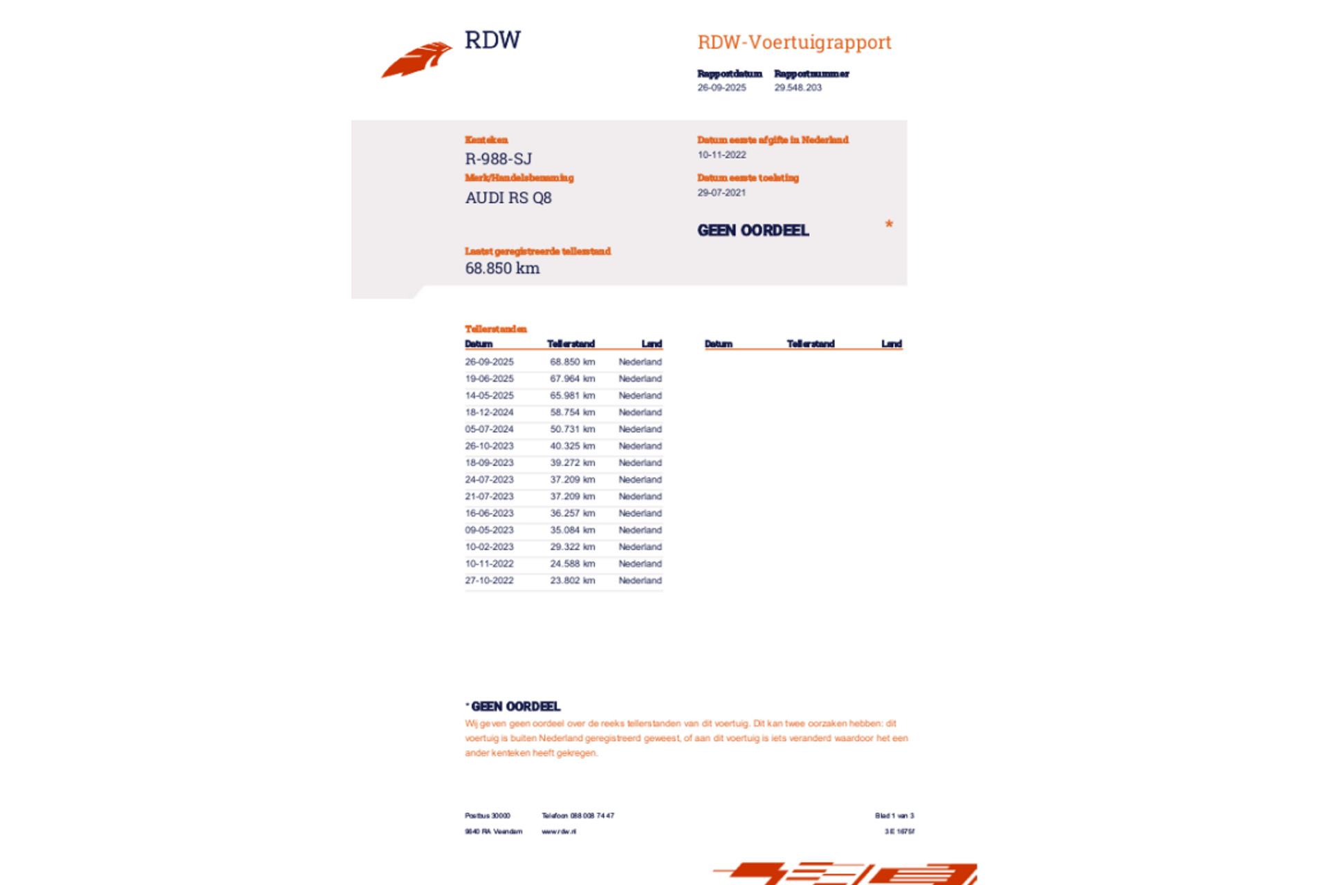 Audi RSQ8 4.0 TFSI Quattro, 600 PK, Keramiek, B&O, Massage/Ventilatie, Pano/Dak, Top/View, Trekhaak, Adapt/Cruise, 23''Rotor/Zwart 47869079-44.jpg | MorgenInternet B.V.